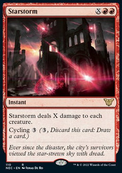 Starstorm⁣ - Commander: Kamigawa: Neon Dynasty⁣ (Rare)⁣ [110]