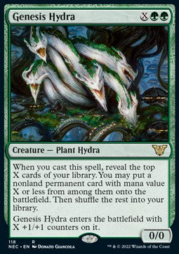 Genesis Hydra⁣ - Commander: Kamigawa: Neon Dynasty⁣ (Rare)⁣ [118]