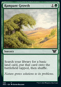 Rampant Growth⁣ - Commander: Kamigawa: Neon Dynasty⁣ (Common)⁣ [125]