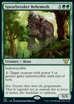 Spearbreaker Behemoth⁣ - Commander: Kamigawa: Neon Dynasty⁣ (Rare)⁣ [132]