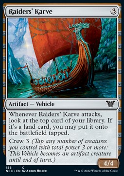 Raiders' Karve⁣ - Commander: Kamigawa: Neon Dynasty⁣ (Common)⁣ [156]