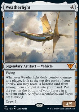 Weatherlight⁣ - Commander: Kamigawa: Neon Dynasty⁣ (Mythic)⁣ [165]