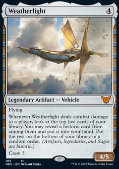 Weatherlight⁣ - Commander: Kamigawa: Neon Dynasty⁣ (Mythic)⁣ [165]