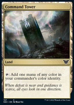 Command Tower⁣ - Commander: Kamigawa: Neon Dynasty⁣ (Common)⁣ [167]