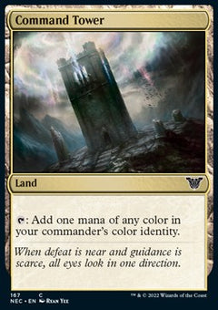 Command Tower⁣ - Commander: Kamigawa: Neon Dynasty⁣ (Common)⁣ [167]
