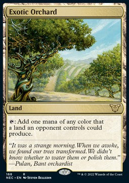 Exotic Orchard⁣ - Commander: Kamigawa: Neon Dynasty⁣ (Rare)⁣ [168]
