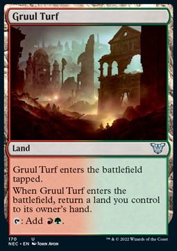 Gruul Turf⁣ - Commander: Kamigawa: Neon Dynasty⁣ (Uncommon)⁣ [170]
