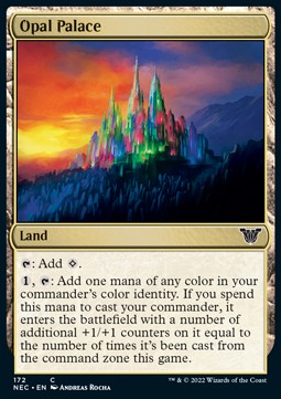 Opal Palace⁣ - Commander: Kamigawa: Neon Dynasty⁣ (Common)⁣ [172]