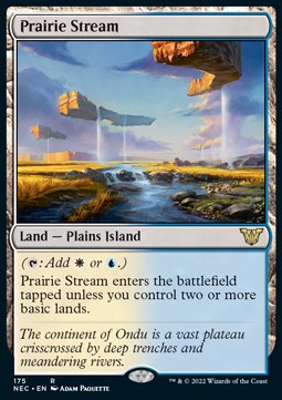 Prairie Stream⁣ - Commander: Kamigawa: Neon Dynasty⁣ (Rare)⁣ [175]