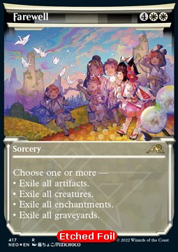 Farewell (V.3)⁣ - Kamigawa: Neon Dynasty: Extras⁣ (Rare)⁣ [417]