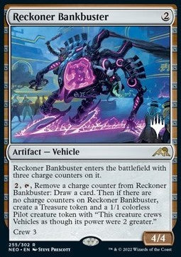 Reckoner Bankbuster (V.2)⁣ - Kamigawa: Neon Dynasty: Promos⁣ (Rare)⁣ [255]