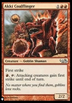 Akki Coalflinger⁣ - The List⁣ (Uncommon)⁣ [33]