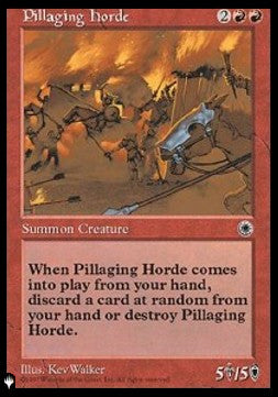 Pillaging Horde⁣ - The List⁣ (Rare)