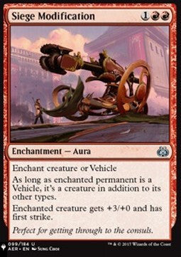 Siege Modification⁣ - The List⁣ (Uncommon)⁣ [99]