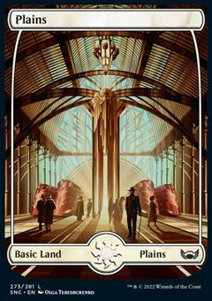 Plains (V.2)⁣ - Streets of New Capenna⁣ (Land)⁣ [273]