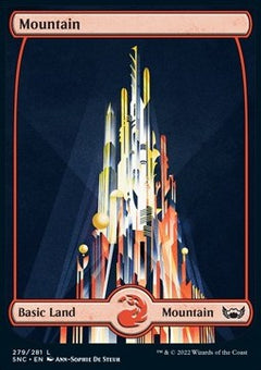 Mountain (V.2)⁣ - Streets of New Capenna⁣ (Land)⁣ [279]