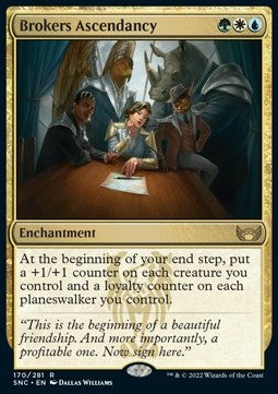 Brokers Ascendancy⁣ - Streets of New Capenna⁣ (Rare)⁣ [170]
