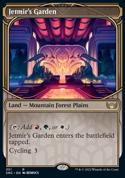 Jetmir's Garden (V.2)⁣ - Streets of New Capenna: Extras⁣ (Rare)⁣ [351]