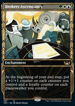 Brokers Ascendancy (V.1)⁣ - Streets of New Capenna: Extras⁣ (Rare)⁣ [297]