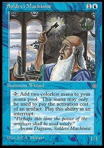 Soldevi Machinist⁣ - Ice Age⁣ (Uncommon)