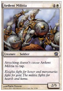 Ardent Militia⁣ - Eighth Edition⁣ (Uncommon)⁣ [3]