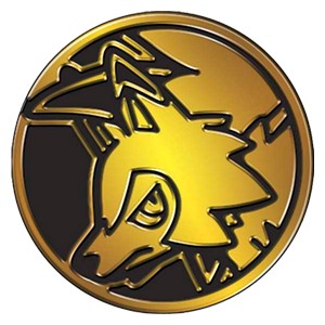 Gold Lycanroc Coin⁣ - Pokémon Products