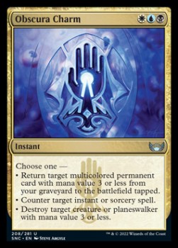 Obscura Charm⁣ - Streets of New Capenna⁣ (Uncommon)⁣ [208]