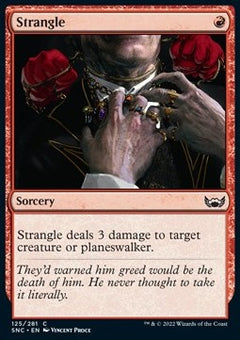 Strangle⁣ - Streets of New Capenna⁣ (Common)⁣ [125]