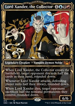 Lord Xander, the Collector (V.1)⁣ - Streets of New Capenna: Extras⁣ (Mythic)⁣ [315]