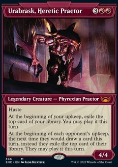 Urabrask, Heretic Praetor (V.1)⁣ - Streets of New Capenna: Extras⁣ (Mythic)⁣ [346]