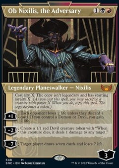 Ob Nixilis, the Adversary (V.2)⁣ - Streets of New Capenna: Extras⁣ (Mythic)⁣ [348]