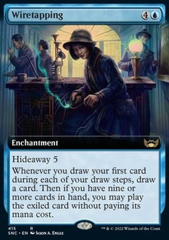 Wiretapping⁣ - Streets of New Capenna: Extras⁣ (Rare)⁣ [415]