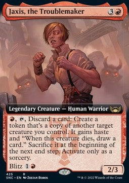 Jaxis, the Troublemaker⁣ - Streets of New Capenna: Extras⁣ (Rare)⁣ [425]