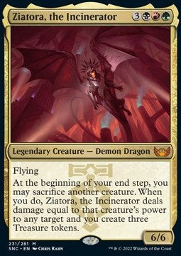 Ziatora, the Incinerator⁣ - Streets of New Capenna⁣ (Mythic)⁣ [231]