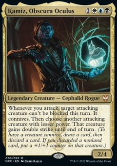 Kamiz, Obscura Oculus⁣ - Commander: Streets of New Capenna⁣ (Mythic)⁣ [3]
