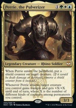 Perrie, the Pulverizer⁣ - Commander: Streets of New Capenna⁣ (Mythic)⁣ [5]