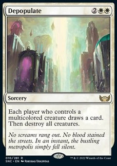 Depopulate⁣ - Streets of New Capenna⁣ (Rare)⁣ [10]