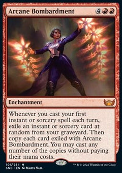Arcane Bombardment⁣ - Streets of New Capenna⁣ (Mythic)⁣ [101]
