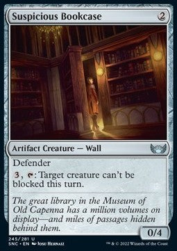 Suspicious Bookcase⁣ - Streets of New Capenna⁣ (Uncommon)⁣ [245]
