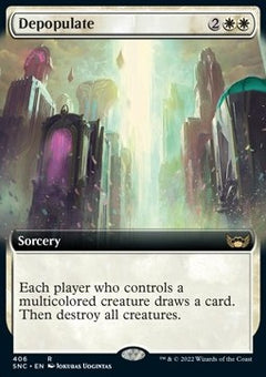 Depopulate⁣ - Streets of New Capenna: Extras⁣ (Rare)⁣ [406]