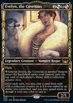Evelyn, the Covetous (V.1)⁣ - Streets of New Capenna: Extras⁣ (Rare)⁣ [306]
