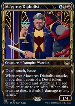 Maestros Diabolist (V.1)⁣ - Streets of New Capenna: Extras⁣ (Rare)⁣ [318]