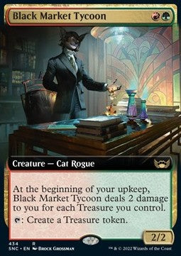 Black Market Tycoon⁣ - Streets of New Capenna: Extras⁣ (Rare)⁣ [434]