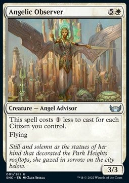 Angelic Observer⁣ - Streets of New Capenna⁣ (Uncommon)⁣ [1]