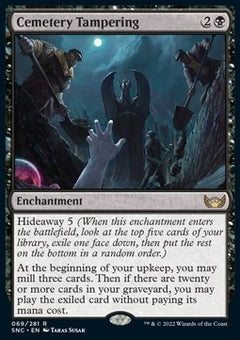 Cemetery Tampering⁣ - Streets of New Capenna⁣ (Rare)⁣ [69]