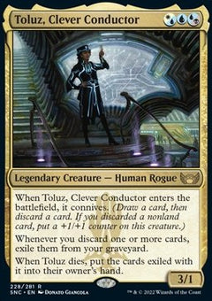 Toluz, Clever Conductor⁣ - Streets of New Capenna⁣ (Rare)⁣ [228]