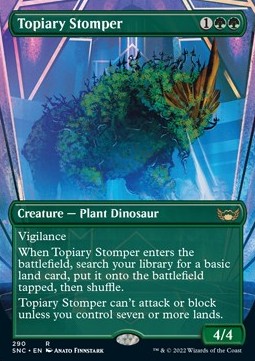 Topiary Stomper⁣ - Streets of New Capenna: Extras⁣ (Rare)⁣ [290]