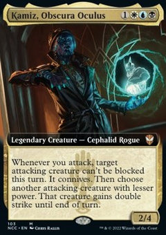 Kamiz, Obscura Oculus (V.1)⁣ - Commander: Streets of New Capenna: Extras⁣ (Mythic)⁣ [103]