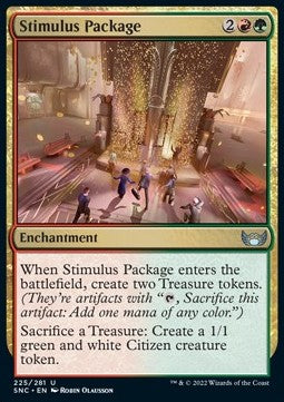 Stimulus Package⁣ - Streets of New Capenna⁣ (Uncommon)⁣ [225]