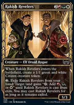 Rakish Revelers (V.1)⁣ - Streets of New Capenna: Extras⁣ (Common)⁣ [328]